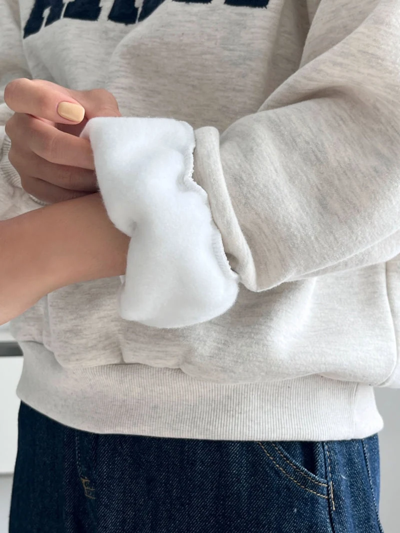Another Plan - Korean Women Fashion - #womensfashion - Ria Soft Fleece Sweatshirt - 10