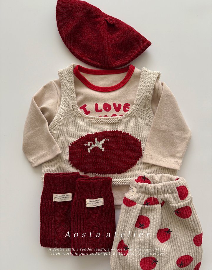 Aosta - Korean Baby Fashion - #babyboutique - Tomato Tee - 7