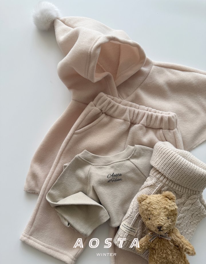 Aosta - Korean Baby Fashion - #babyboutique - Winter Cone Cape - 8