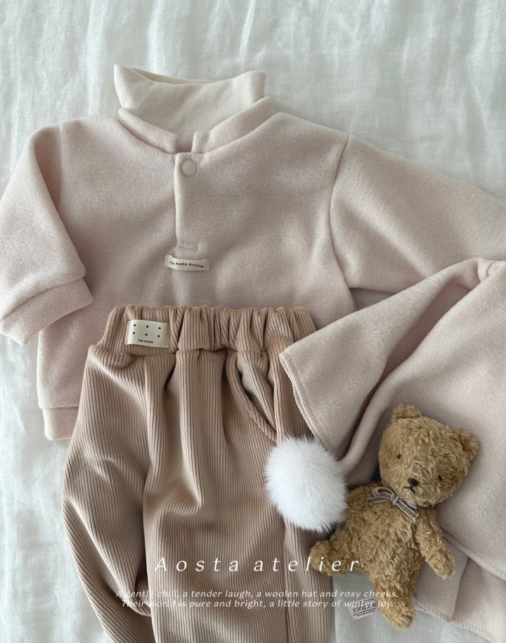 Aosta - Korean Baby Fashion - #babyboutique - Winter Cone Cape - 9