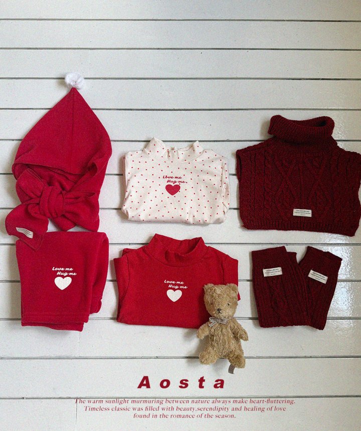 Aosta - Korean Baby Fashion - #babyboutique - Winter Cone Muffler - 8