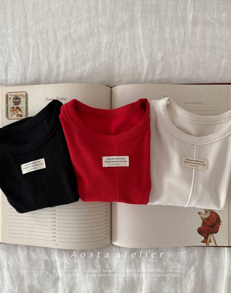 Aosta - Korean Baby Fashion - #babyboutique - Everyday Tee - 5