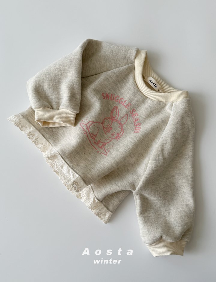Aosta - Korean Baby Fashion - #babyboutique - Bibi Rabbit Sweatshirt - 3