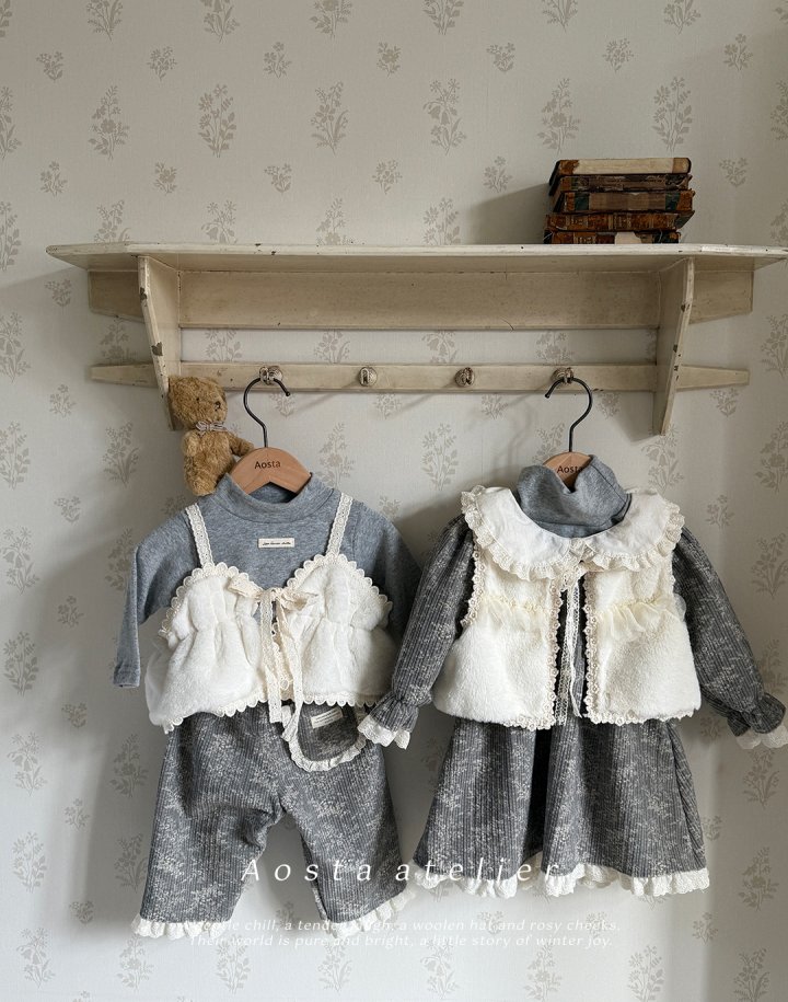 Aosta - Korean Baby Fashion - #babyboutique - Luna One-piece - 9