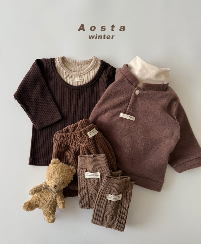 Aosta - Korean Baby Fashion - #babyboutique - Layered Tee - 7