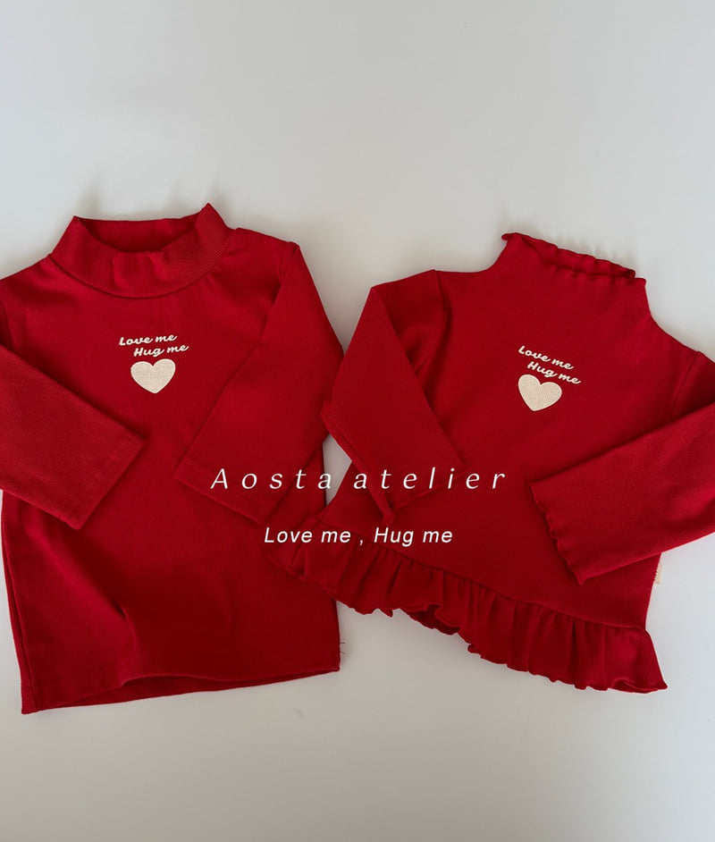 Aosta - Korean Baby Fashion - #babyboutique - Love Me Turtleneck Tee - 6