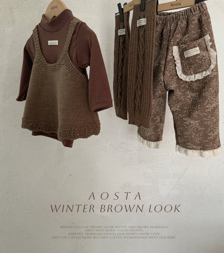 Aosta - Korean Baby Fashion - #babyboutique - Knit Blouse - 10