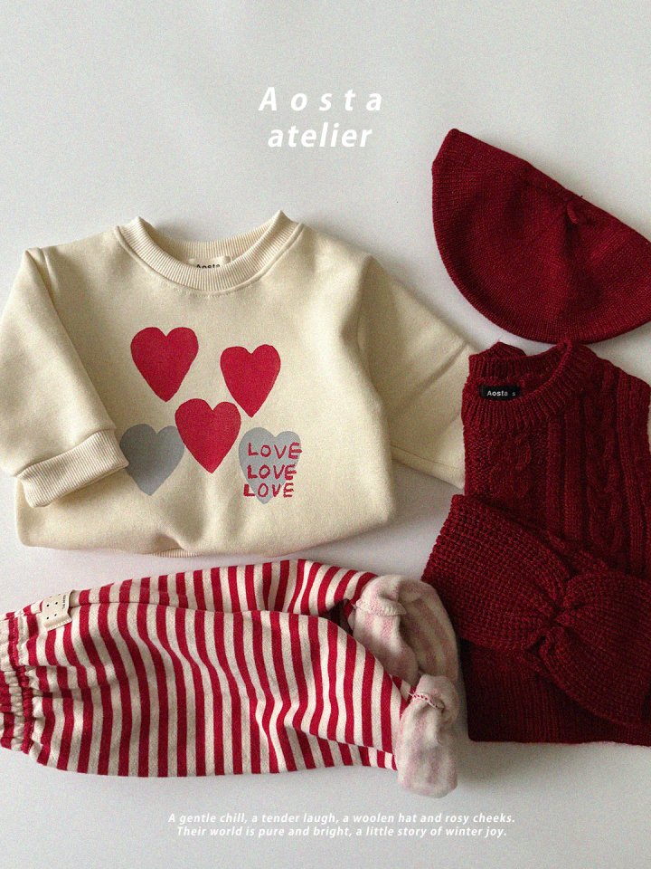 Aosta - Korean Baby Fashion - #babyboutique - Knit Vest - 10