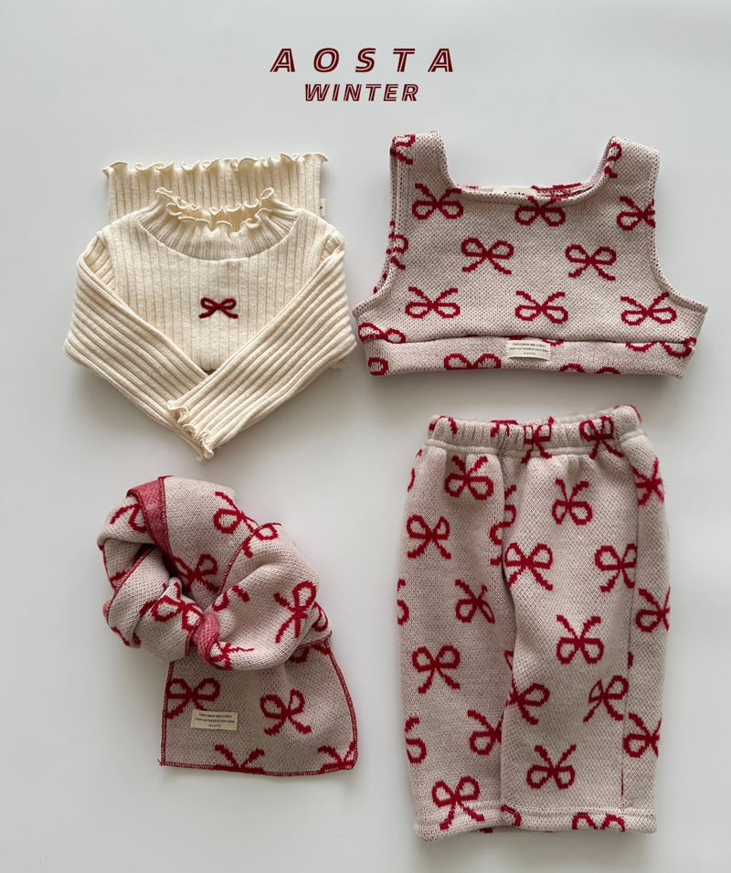 Aosta - Korean Baby Fashion - #babyboutique - Nene Vest - 5