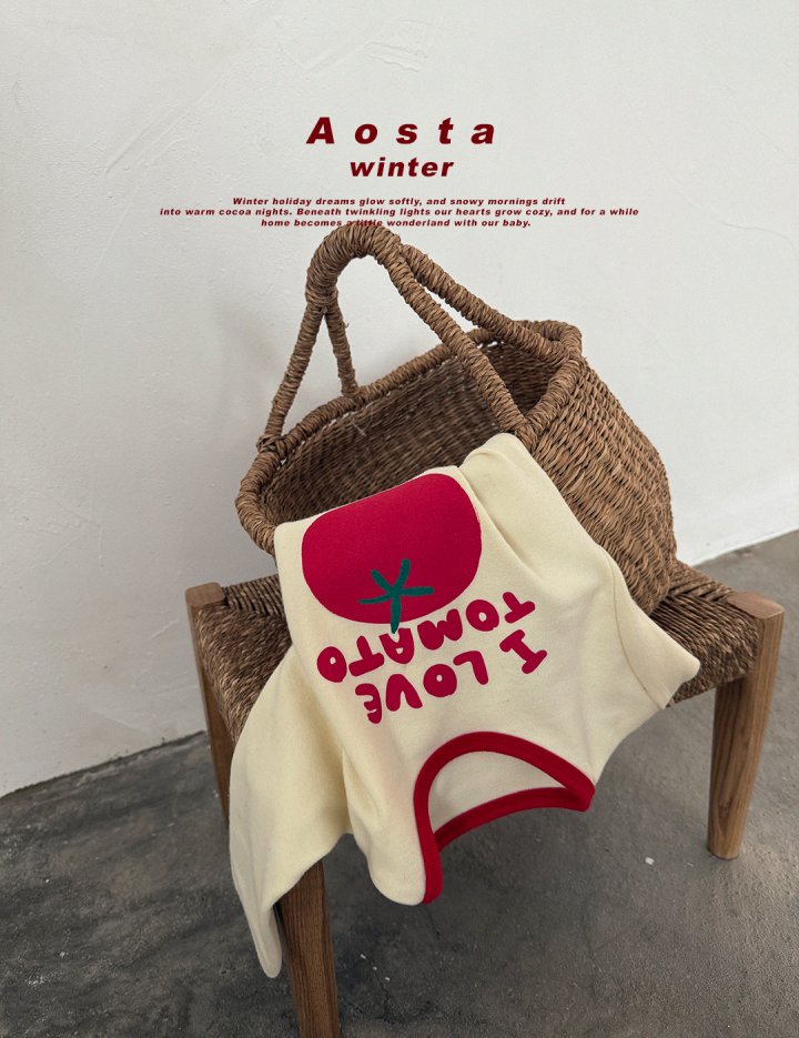 Aosta - Korean Baby Fashion - #babyboutiqueclothing - Tomato Tee - 9