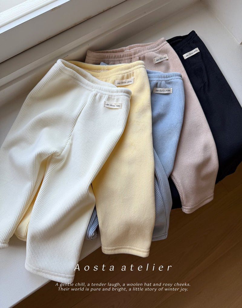 Aosta - Korean Baby Fashion - #babyboutique - Cozy Leggings - 4