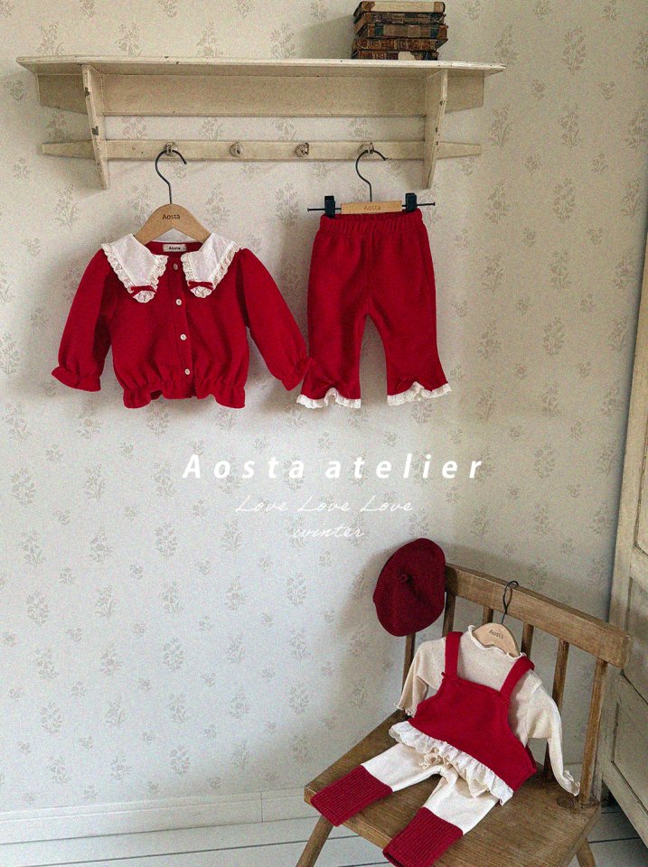 Aosta - Korean Baby Fashion - #babyboutiqueclothing - Winter Ribbon Vest - 12