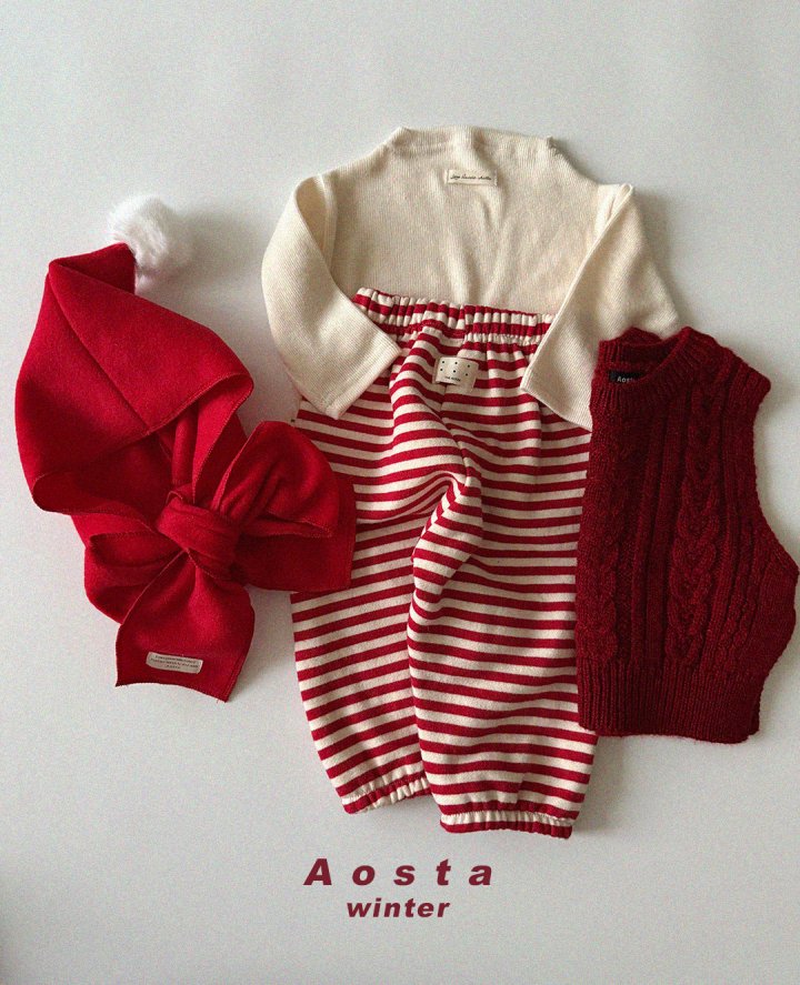 Aosta - Korean Baby Fashion - #babyboutiqueclothing - Winter Cone Muffler - 9
