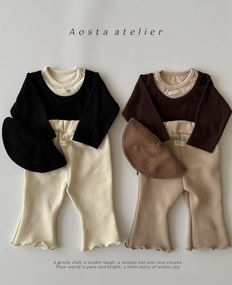 Aosta - Korean Baby Fashion - #babyboutiqueclothing - Layered Tee - 8