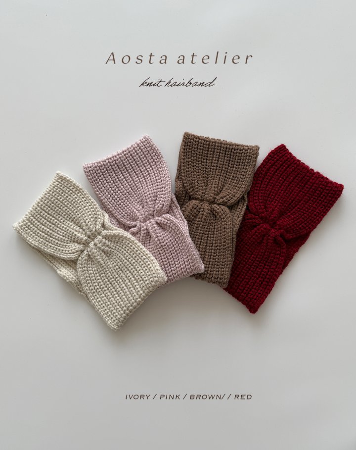 Aosta - Korean Baby Fashion - #babyboutiqueclothing - Knit Headband