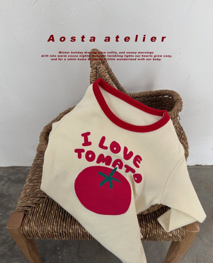 Aosta - Korean Baby Fashion - #babyclothing - Tomato Tee - 10