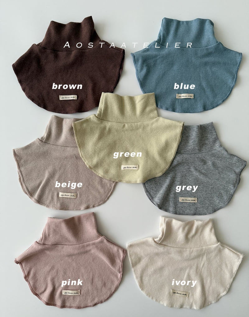 Aosta - Korean Baby Fashion - #babyclothing - Fake Turtleneck - 3