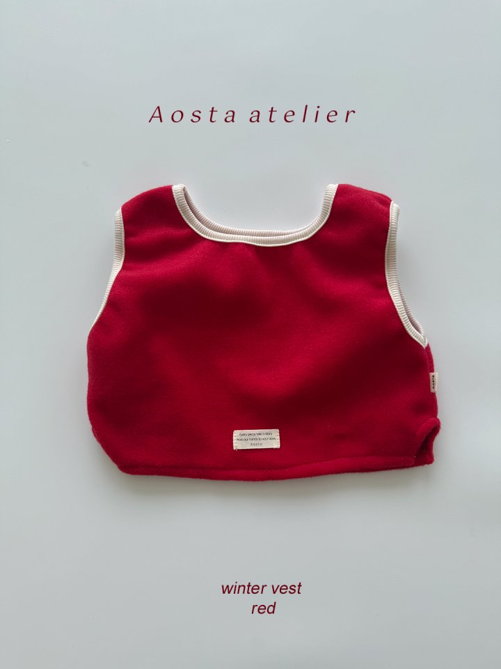 Aosta - Korean Baby Fashion - #babyclothing - Winter Vest - 2