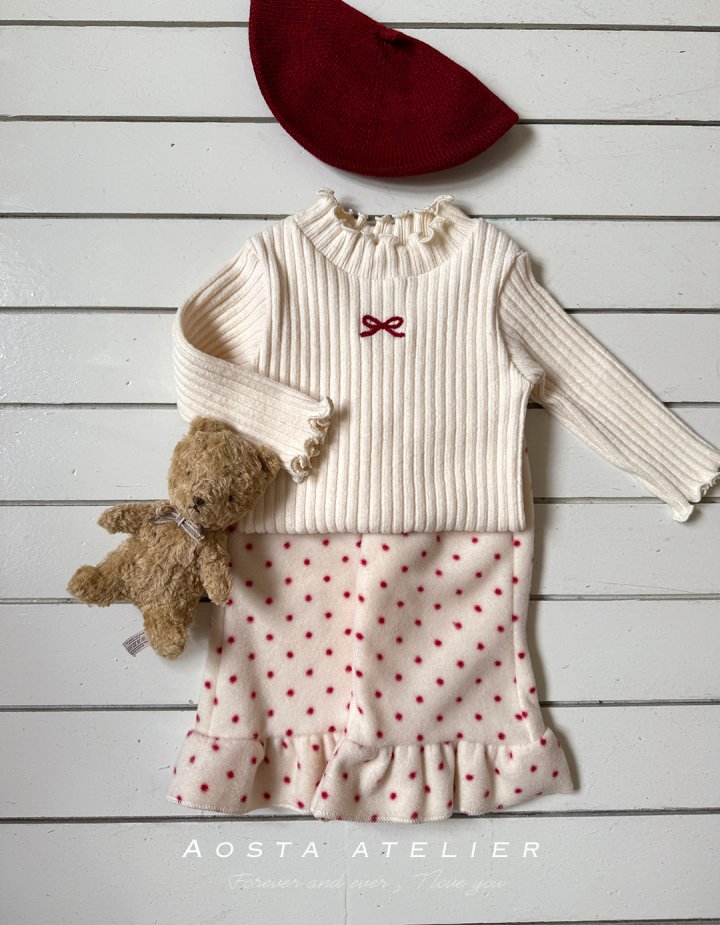 Aosta - Korean Baby Fashion - #babyclothing - Camellia Tee - 5