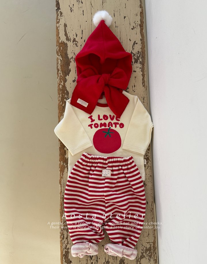 Aosta - Korean Baby Fashion - #babyfashion - Tomato Tee - 11