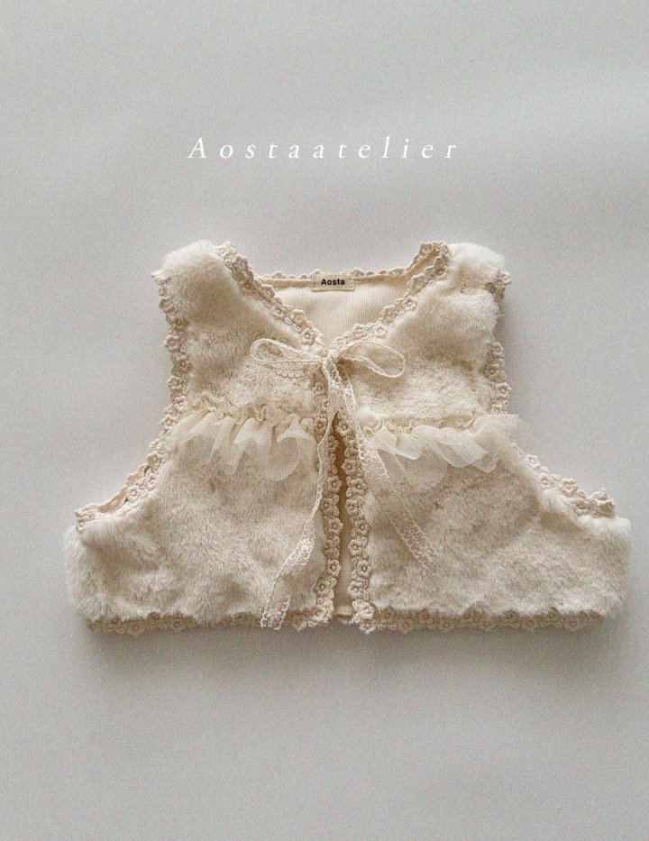 Aosta - Korean Baby Fashion - #babyfashion - Soft Open Vest