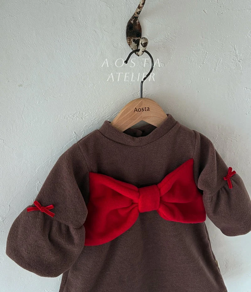 Aosta - Korean Baby Fashion - #babyfashion - Winter One-piece - 5