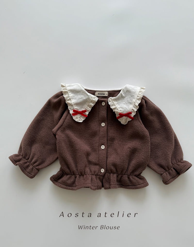 Aosta - Korean Baby Fashion - #babyclothing - Winter Blouse - 4
