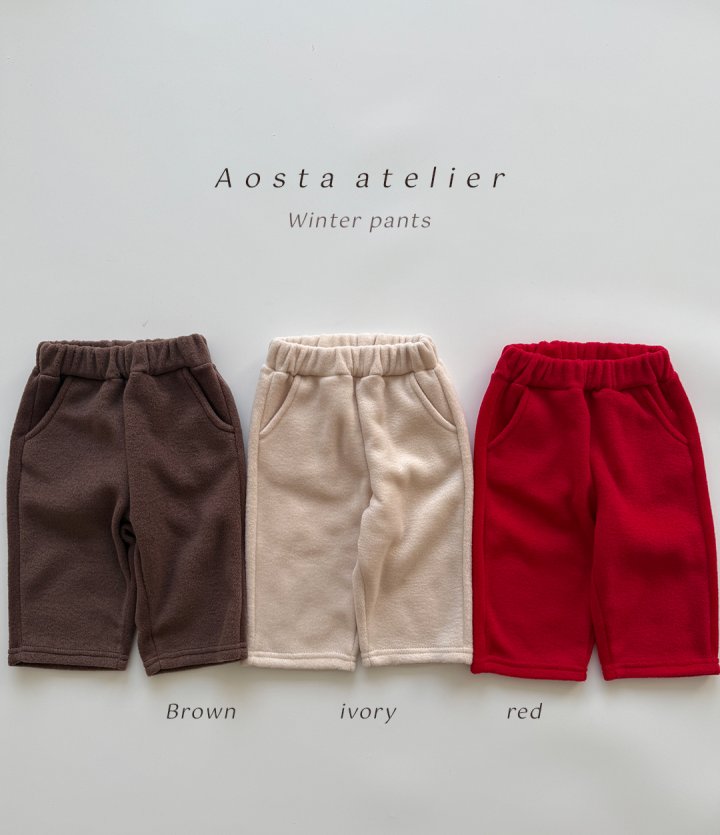 Aosta - Korean Baby Fashion - #babyfashion - Winter Pants