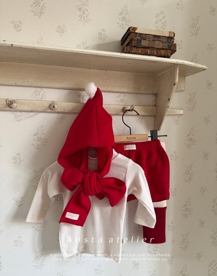 Aosta - Korean Baby Fashion - #babyfashion - Winter Cone Muffler - 11
