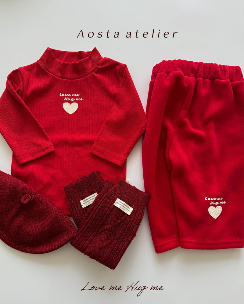 Aosta - Korean Baby Fashion - #babyfashion - Love Me Turtleneck Tee - 9