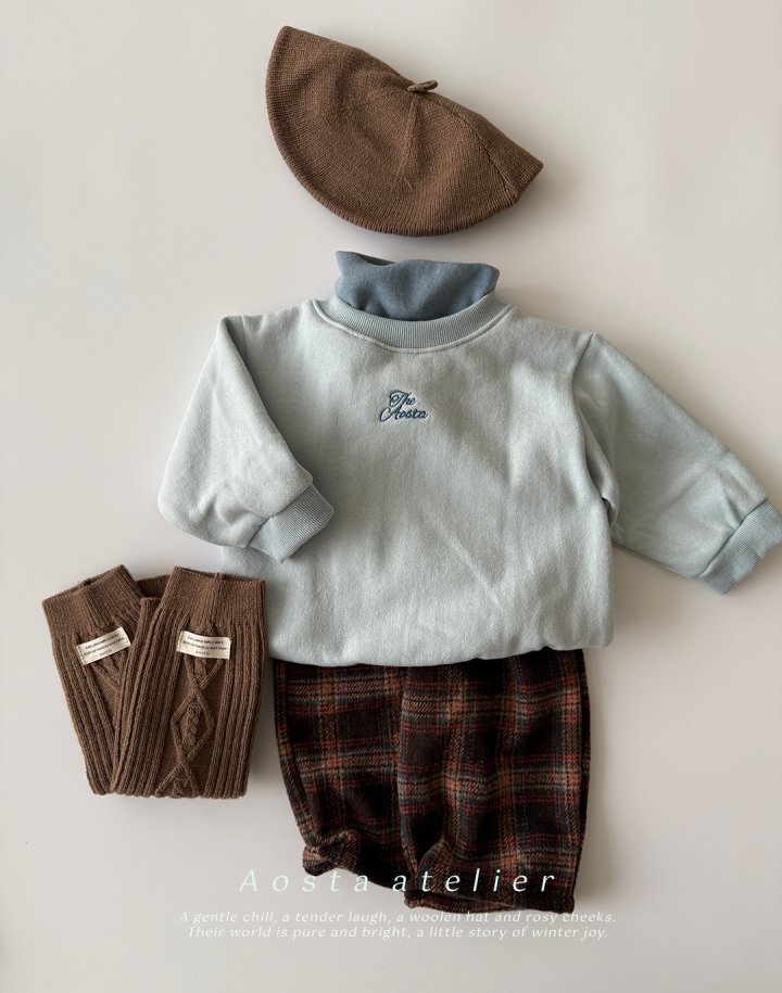 Aosta - Korean Baby Fashion - #babyfever - Check Pants - 11