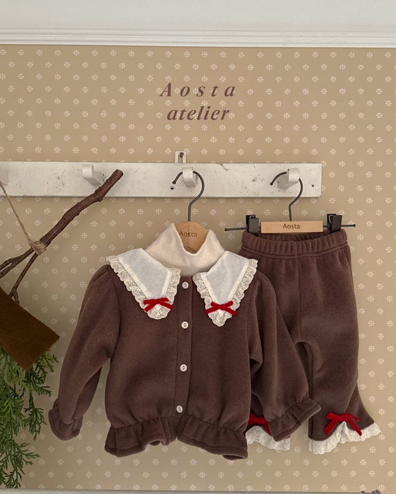 Aosta - Korean Baby Fashion - #babyfever - Winter Blouse - 5