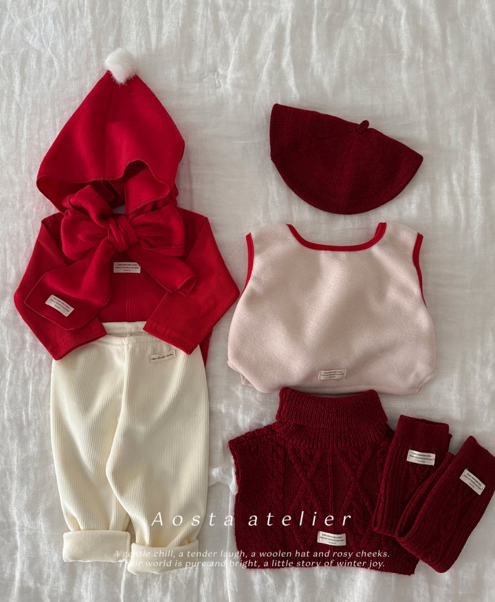 Aosta - Korean Baby Fashion - #babyfever - Winter Cone Muffler - 12