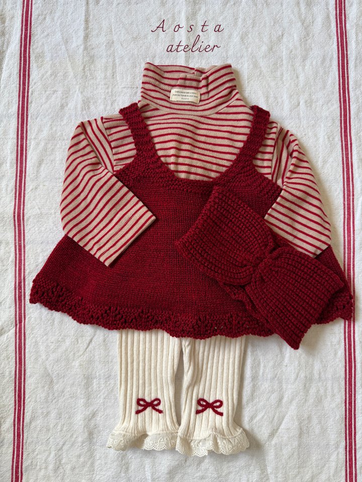 Aosta - Korean Baby Fashion - #babyfashion - Knit Headband - 4