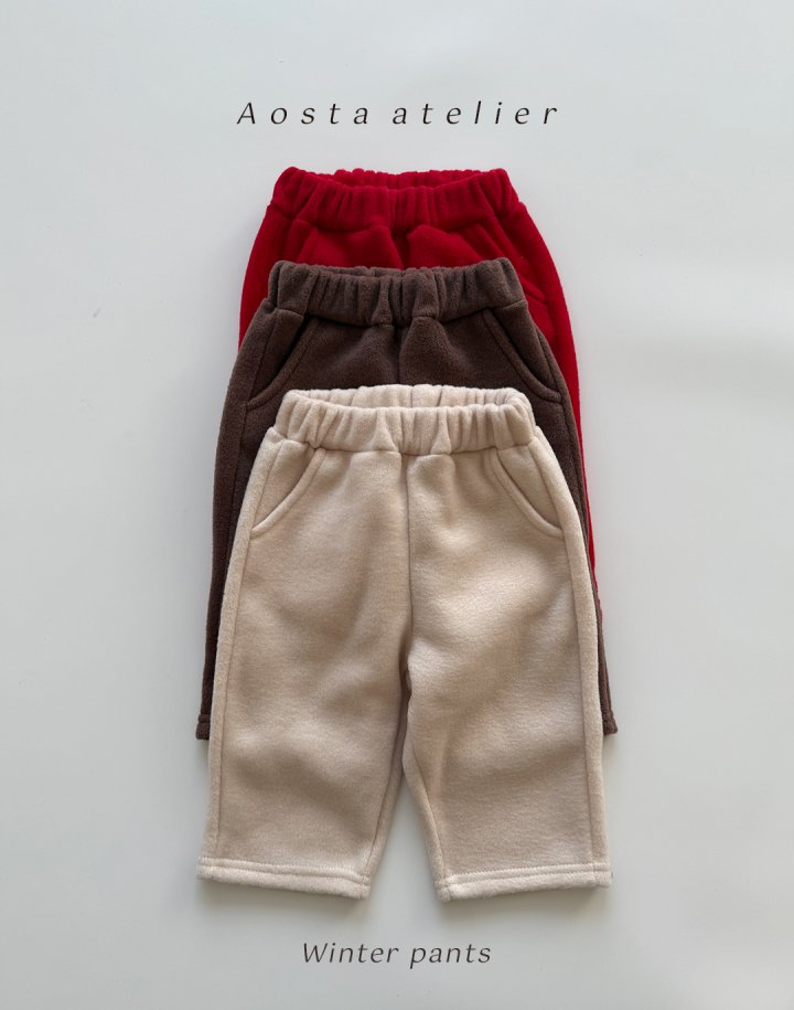 Aosta - Korean Baby Fashion - #babygirlfashion - Winter Pants - 3