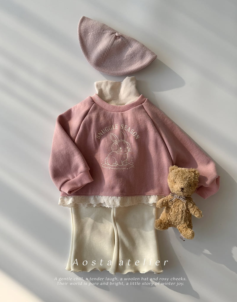 Aosta - Korean Baby Fashion - #babygirlfashion - Bibi Rabbit Sweatshirt - 8