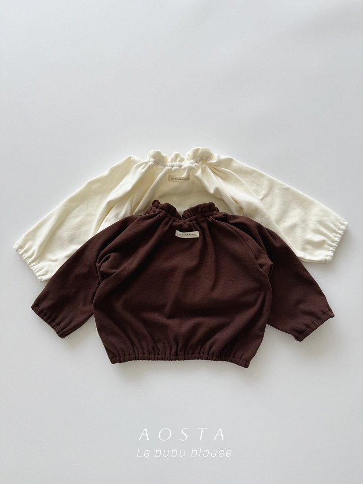 Aosta - Korean Baby Fashion - #babygirlfashion - Leveu Blouse
