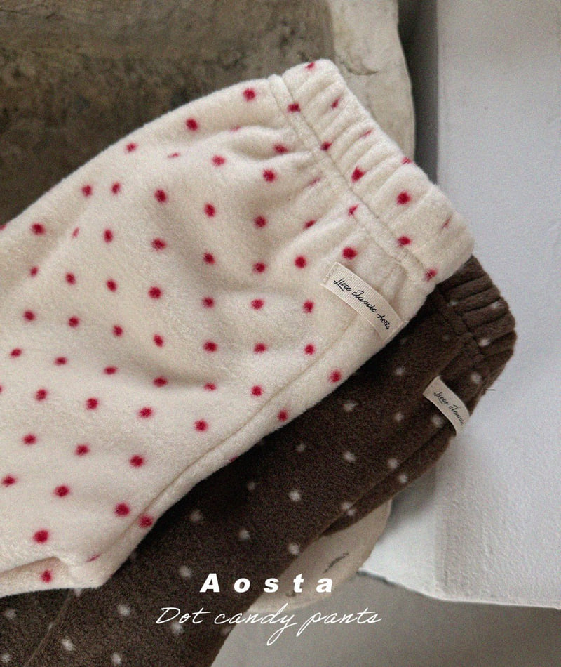 Aosta - Korean Baby Fashion - #babygirlfashion - Dot Candy Pants - 6
