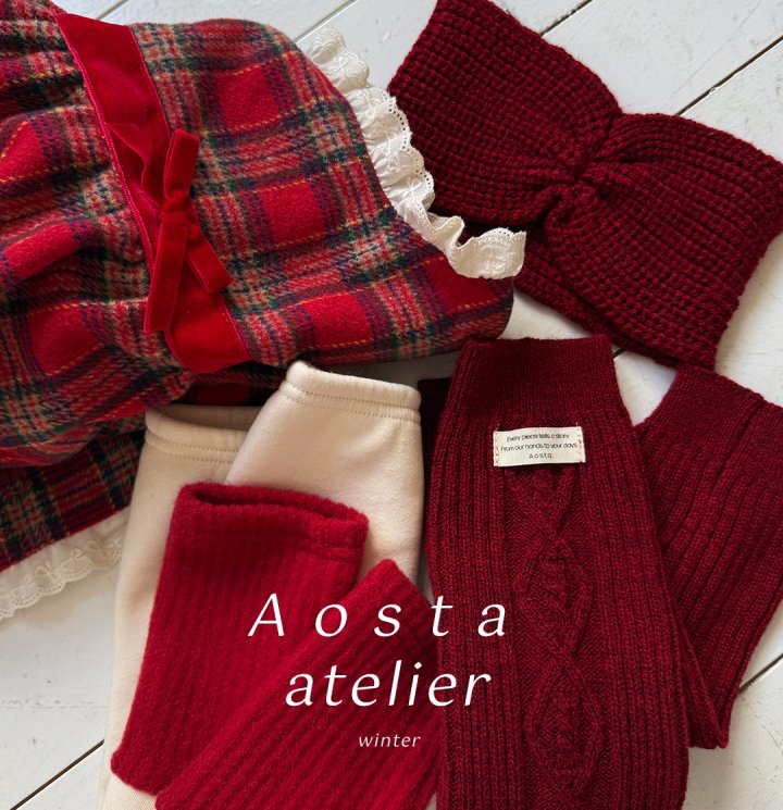Aosta - Korean Baby Fashion - #babygirlfashion - Knit Headband - 5