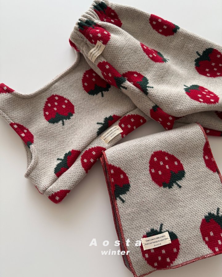 Aosta - Korean Baby Fashion - #babygirlfashion - Nene Vest - 11