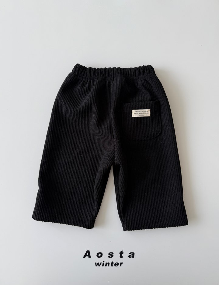 Aosta - Korean Baby Fashion - #babyfever - Corduroy Pants - 4