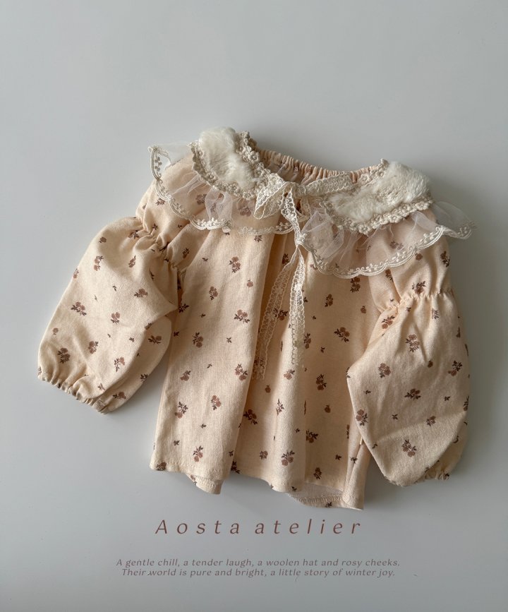 Aosta - Korean Baby Fashion - #babylifestyle - Soft Princess Cape - 6