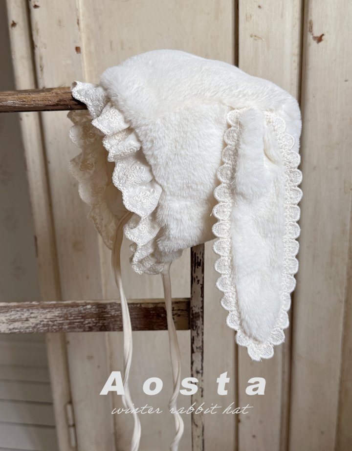 Aosta - Korean Baby Fashion - #babylifestyle - Soft Rabbit Hat - 3