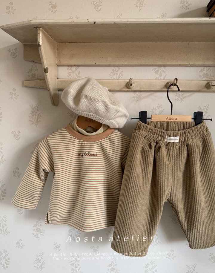 Aosta - Korean Baby Fashion - #babylifestyle - MyB Tee - 5