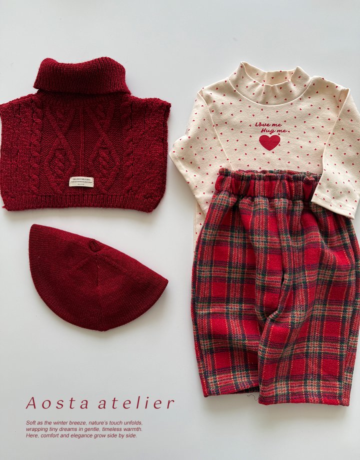 Aosta - Korean Baby Fashion - #babylifestyle - Love Me Turtleneck Tee - 12