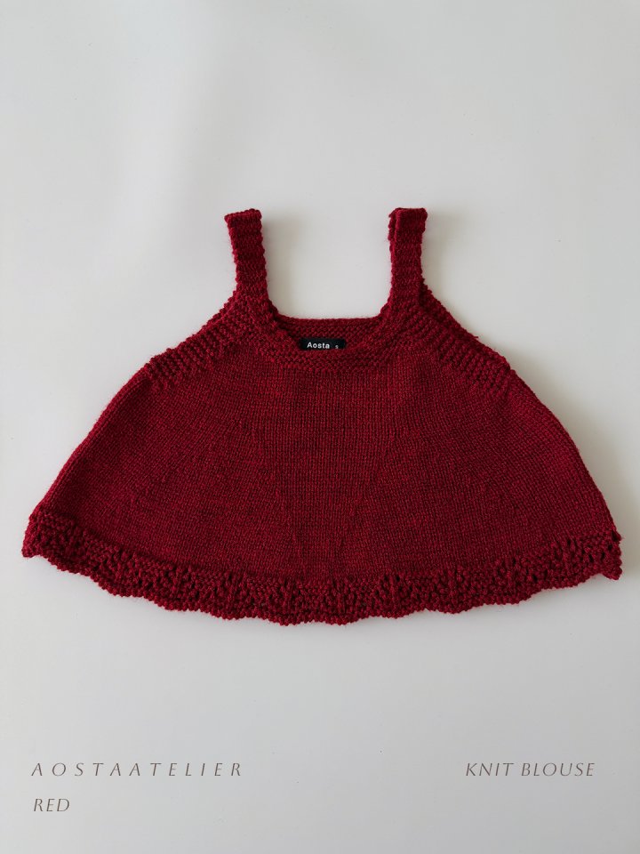 Aosta - Korean Baby Fashion - #babylifestyle - Knit Blouse - 2
