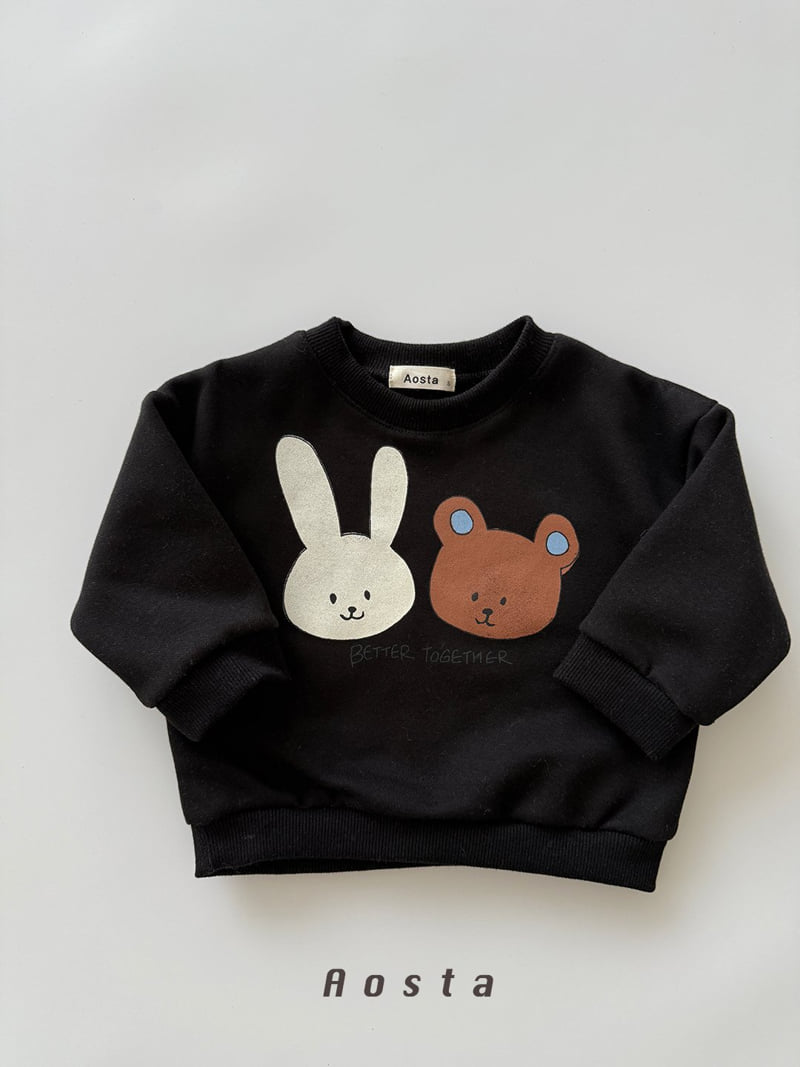 Aosta - Korean Baby Fashion - #babylifestyle - Bear Toto Sweatshirt - 6