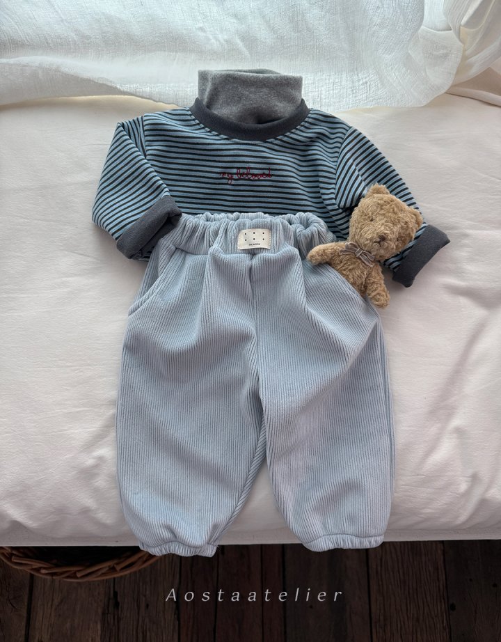 Aosta - Korean Baby Fashion - #babyoninstagram - Fake Turtleneck - 8