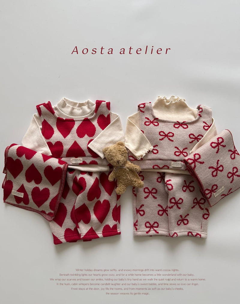 Aosta - Korean Baby Fashion - #babyoninstagram - Nene Muffler - 11
