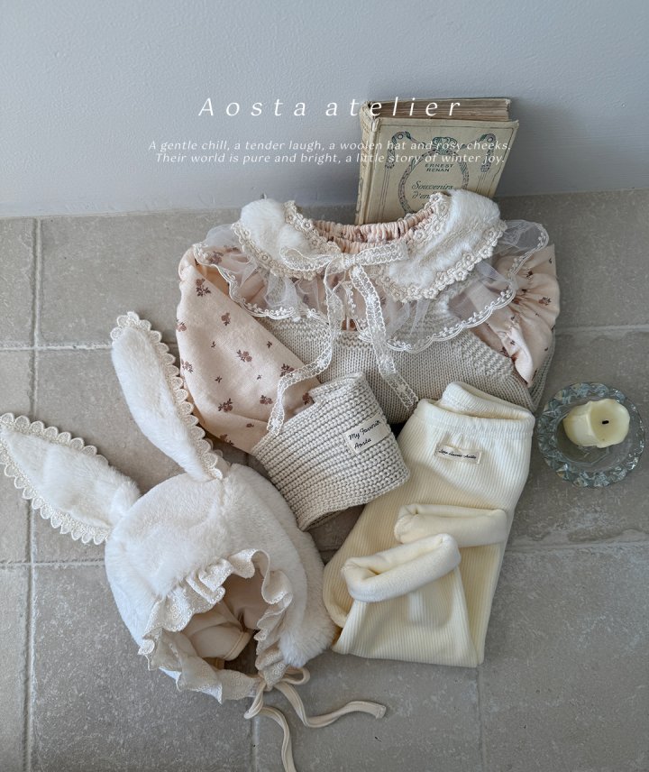 Aosta - Korean Baby Fashion - #babyootd - Soft Princess Cape - 8